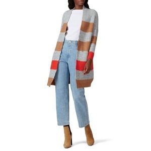 sita murt Multi Stripe Long Cardi Sweater